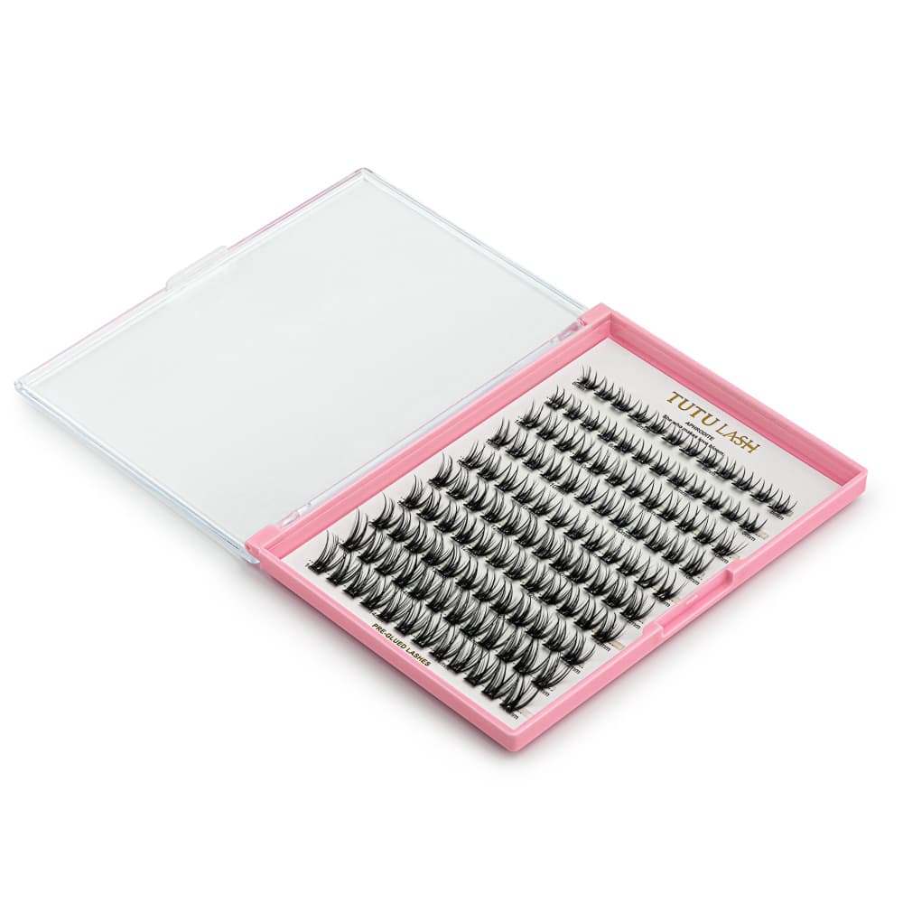 Open box of false lashes