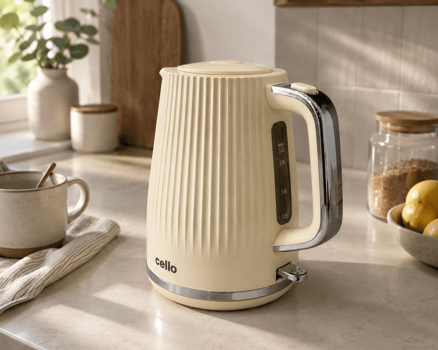 AI lifestyle result from the earlier kettle comparison, not a current AI Studio demonstration