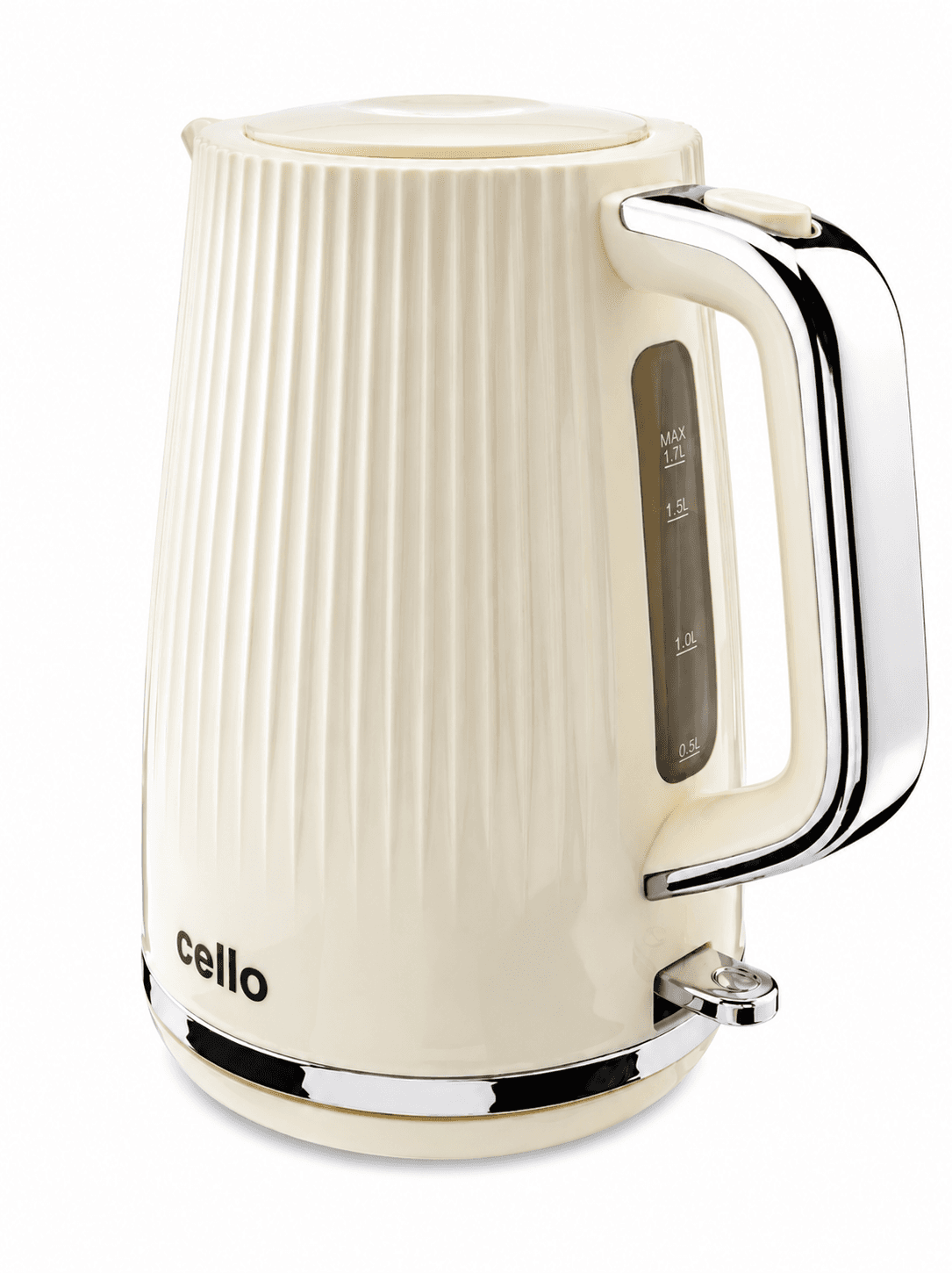 Finished studio packshot from the earlier kettle comparison